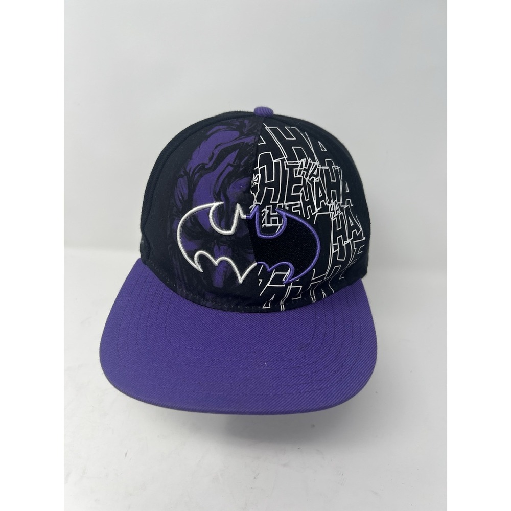 Purple and black Batman Ball cap